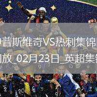 02月23日英超第26輪伊普斯維奇vs熱刺進(jìn)球視頻