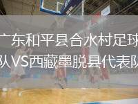 廣東和平縣合水村足球隊VS西藏墨脫縣代表隊