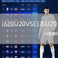 法國(guó)U20VS日本U20